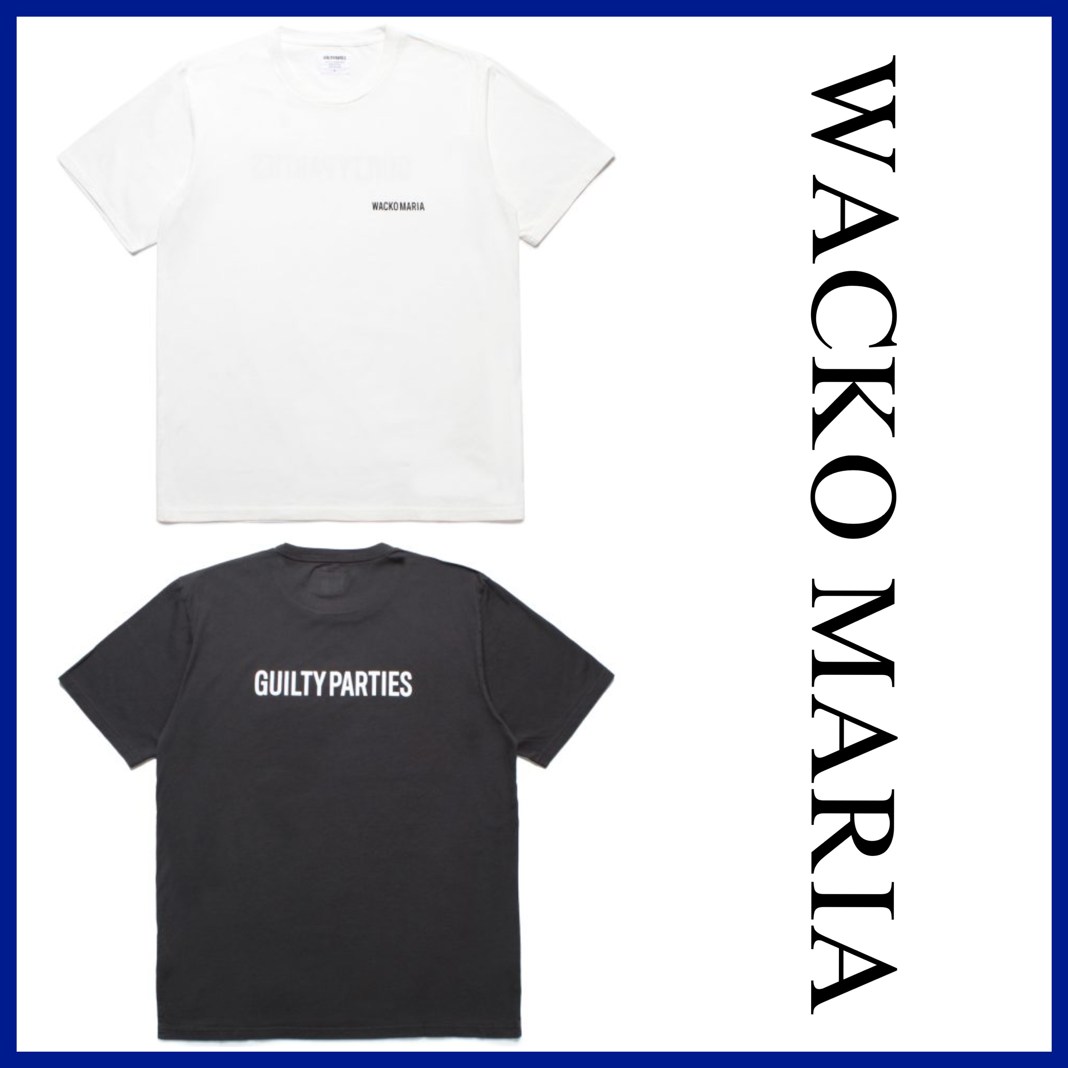 【新作★】*WACKOMARIA* ワコマリア STANDARD CREW NECK T-SHIRT