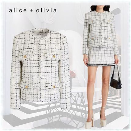 ツイード Alice+Olivia(アリスオリビア) アウター(レディース