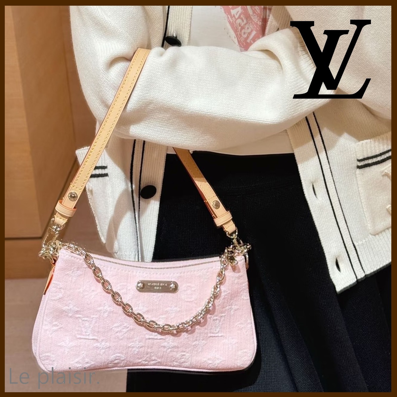 【ピンクがかわいい♡】Louis Vuitton ポシェット