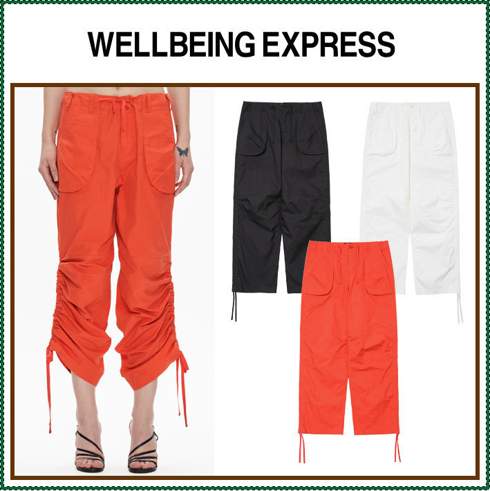 【WELLBEING EXPRESS】 Wide String Pants / 追跡付