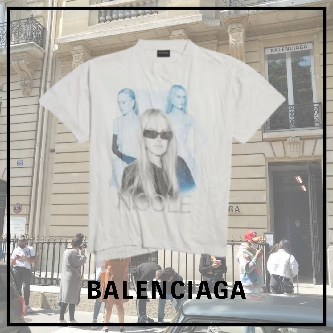 【BALENCIAGA】Nicole Boxy Tシャツ★826344TSVW39012★M