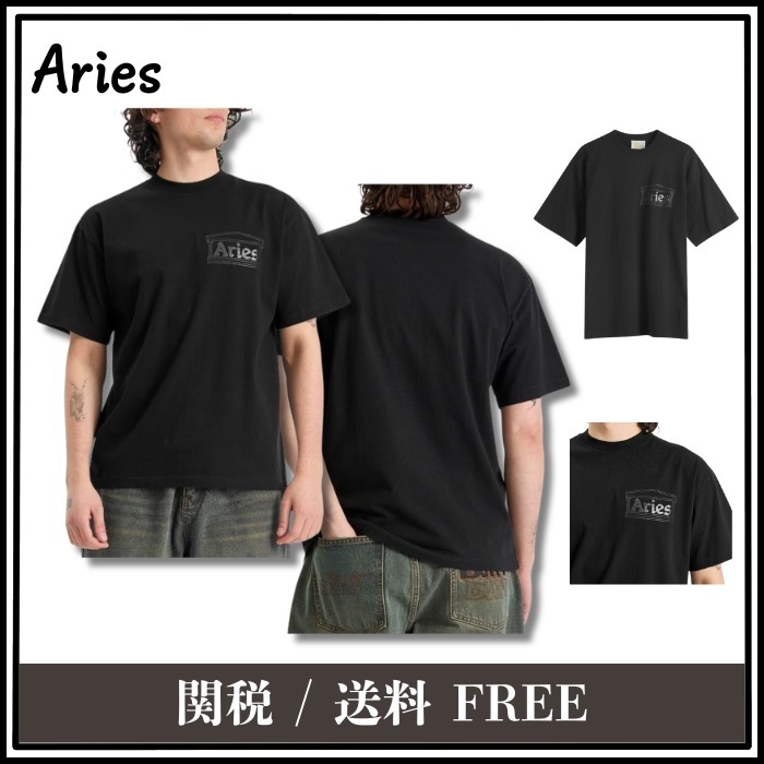 【話題】Aries テンプル Tシャツ
