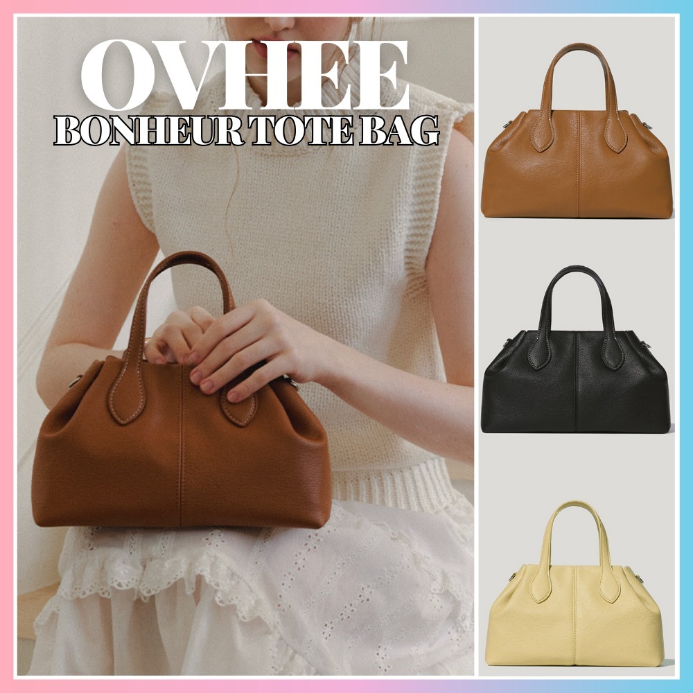 ★OVHEE★可愛いレディースバッグ★Bonheur Tote Bag★3色