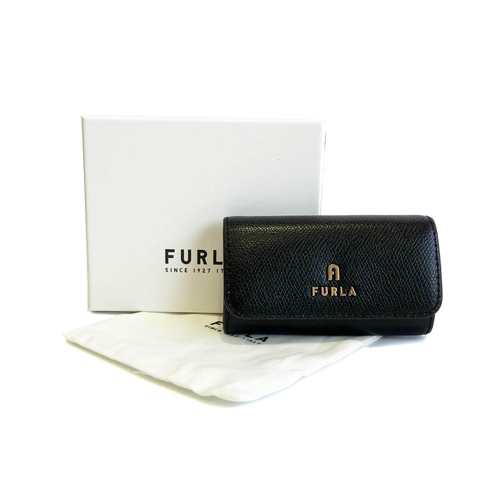 FURLA 4連キーケース WR00436 ARE O6000 NERO
