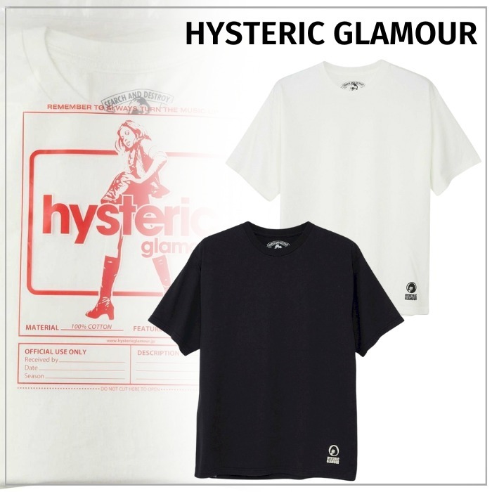 【人気】HYSTERIC GLAMOURヒステリックグラマー Tシャツ2PACS