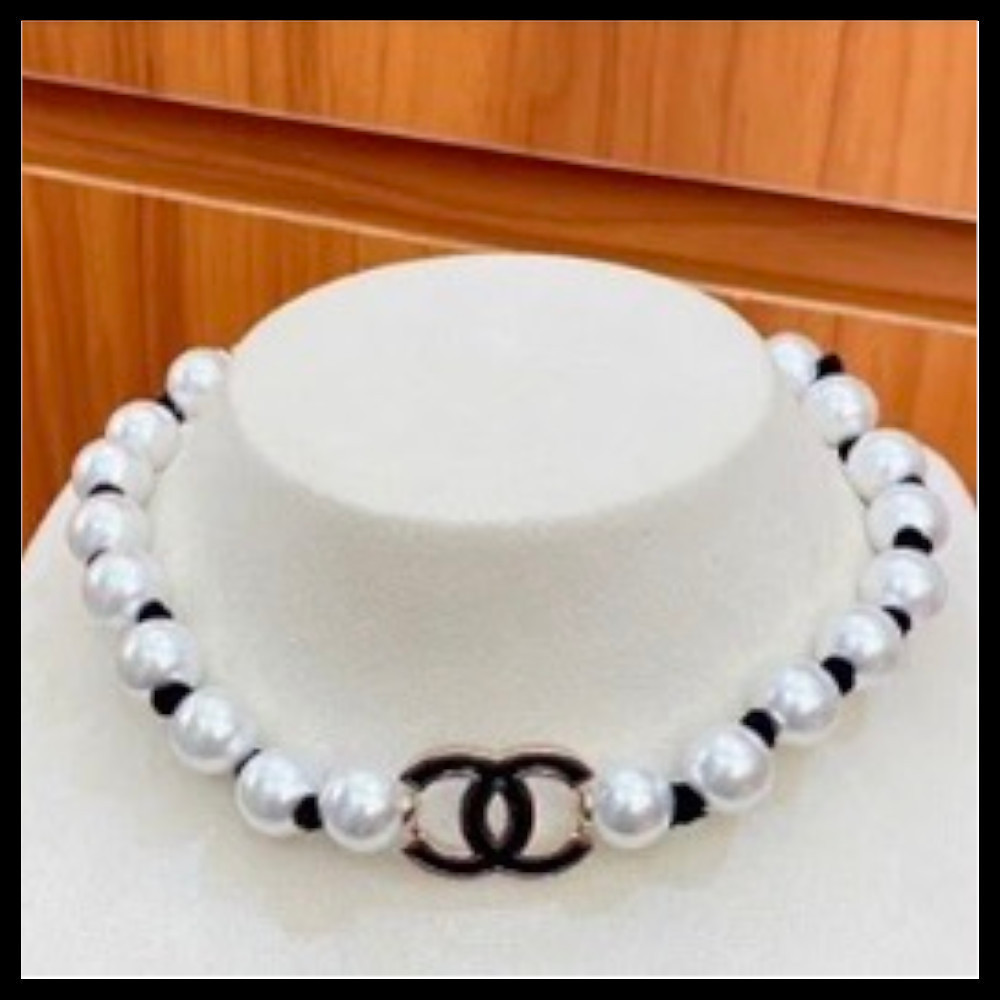 【大粒パールで華やかに♪】CHANEL ネックレス