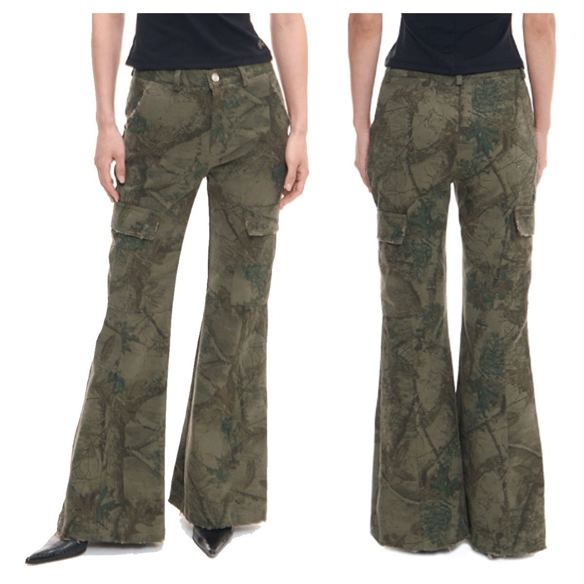 パンツ 2000ARCHIVES DAMAGED CARGO PANTS 5BSH013