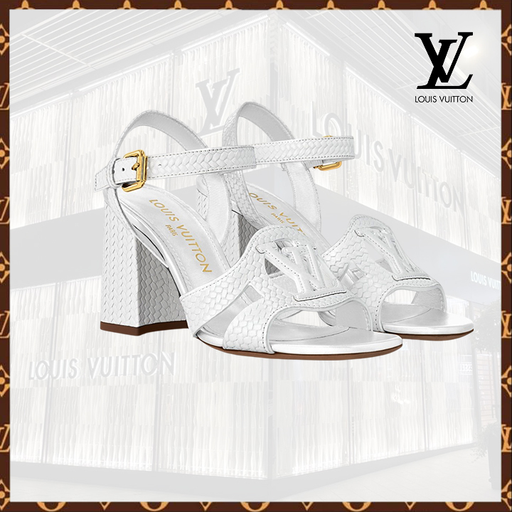 新作♪【Louis Vuitton】白が眩しいイソラ サンダル