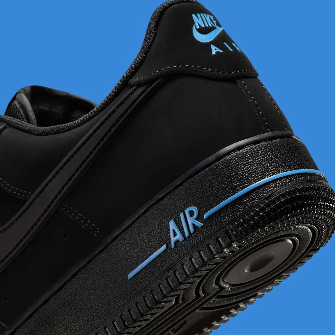 【海外限定】Nike Air Force 1 SE ブルー踵 ミニスウッシュ org.jpg