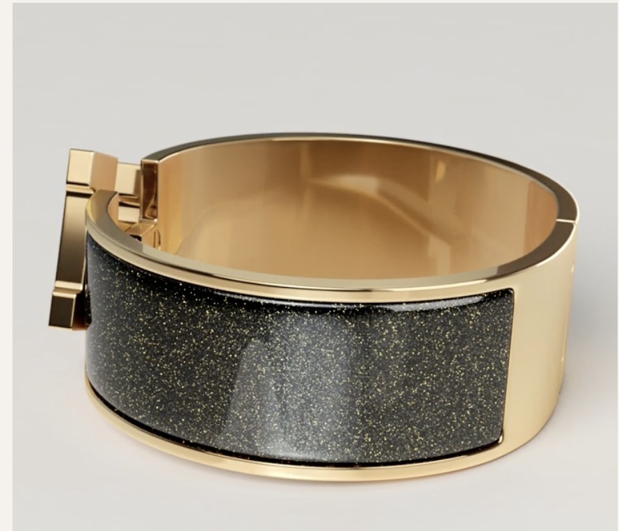 《グリッター☆》HERMES クリッククラックH ブレスレット