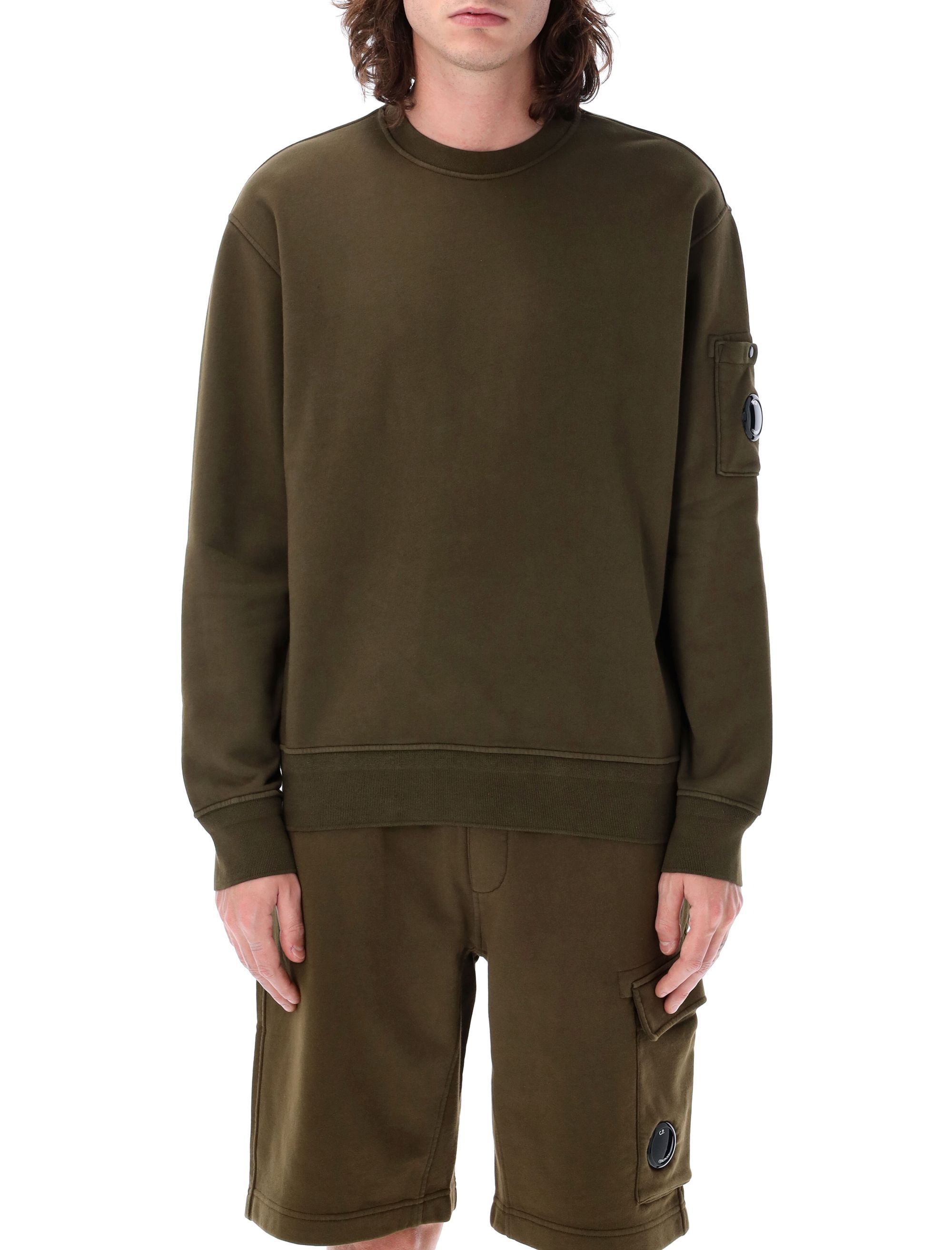 スウェット・トレーナー C.P. Company FLEECE (18CMSS098A110044G)