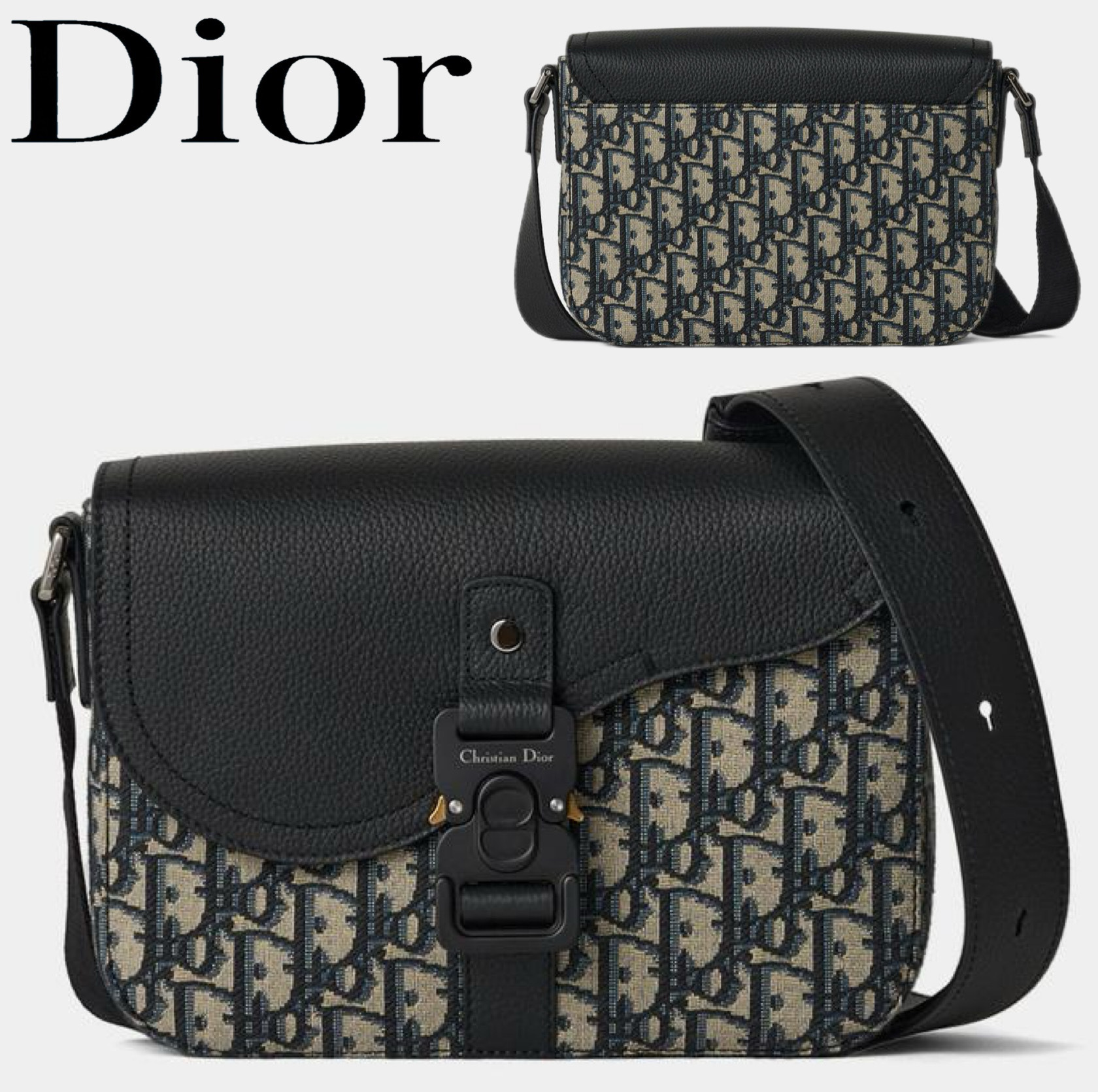 人気★Dior Saddle フラップ付き メッセンジャーバッグ スモール