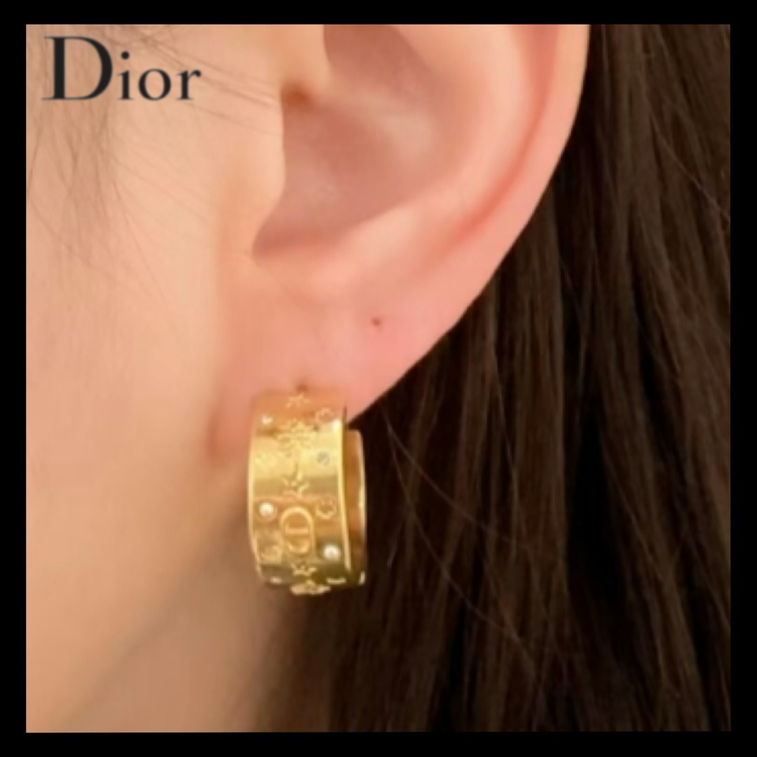 【Dior】Celeste フープピアス