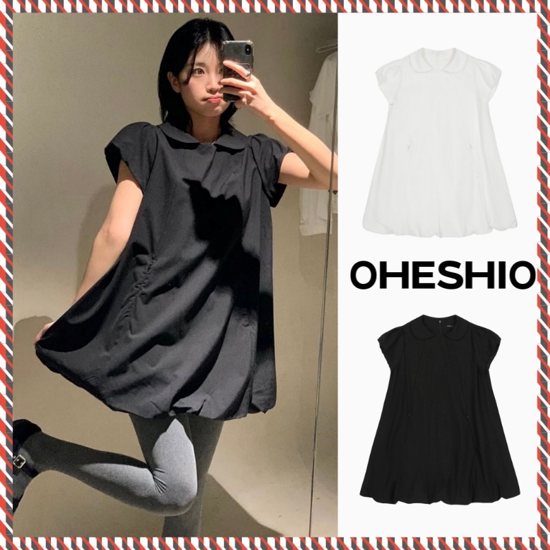 【OHESHIO】25ss BALLOON MINI DRESS