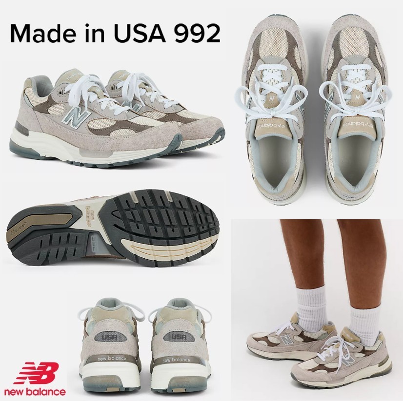 送料&関税込みスエード！New Balance MADE in USA 992お早めに！