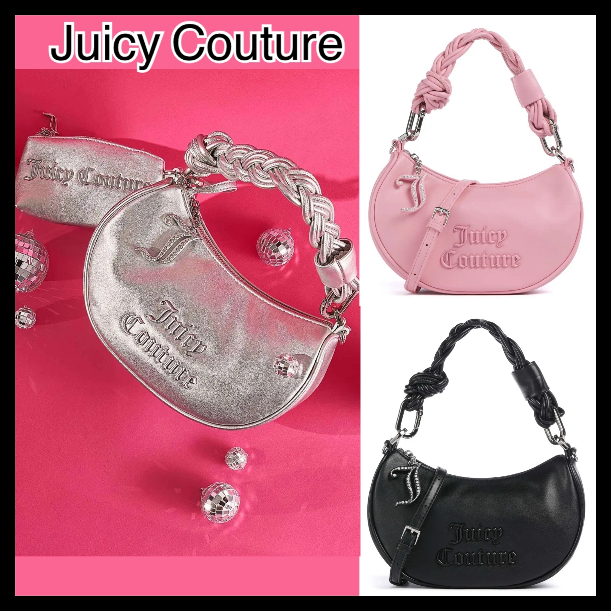 関税込 特価/完売前に【JUICY COUTURE】Blossom Twist バッグ