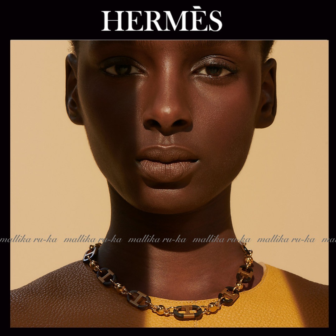 気品漂う☆【HERMES】エルメス・シュル・メール・チョーカー