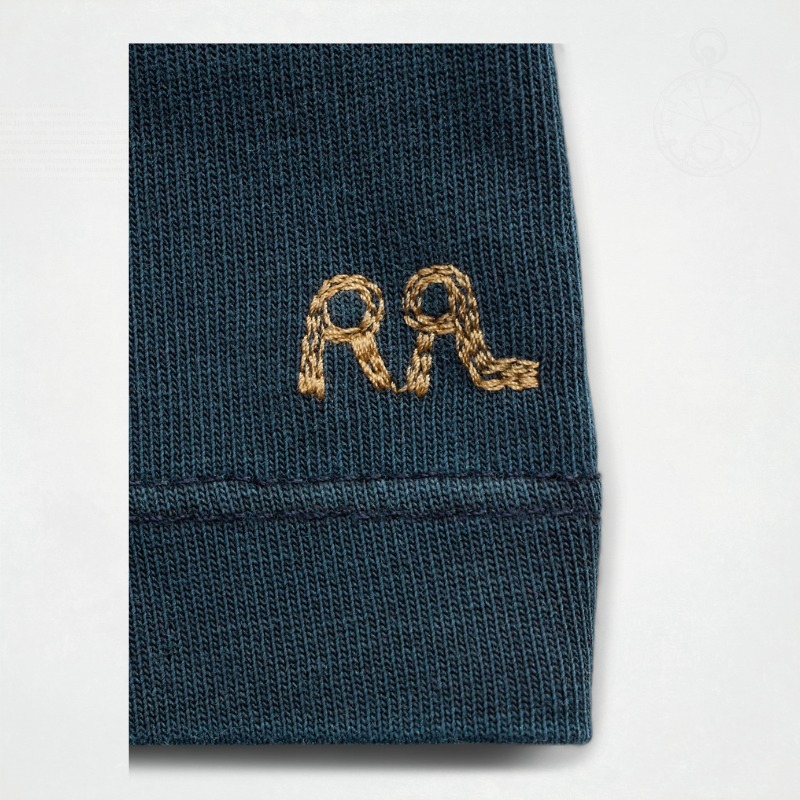 RRL】リラックスフィット ヘビーウェイトジャージーTシャツ