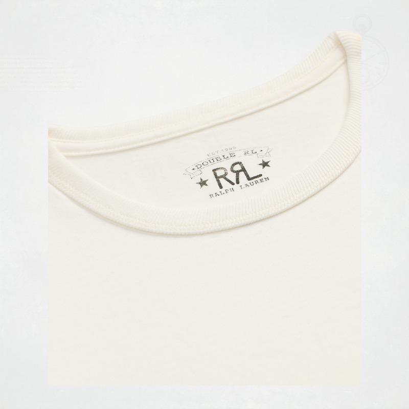 RRL】リラックスフィット ヘビーウェイトジャージーTシャツ