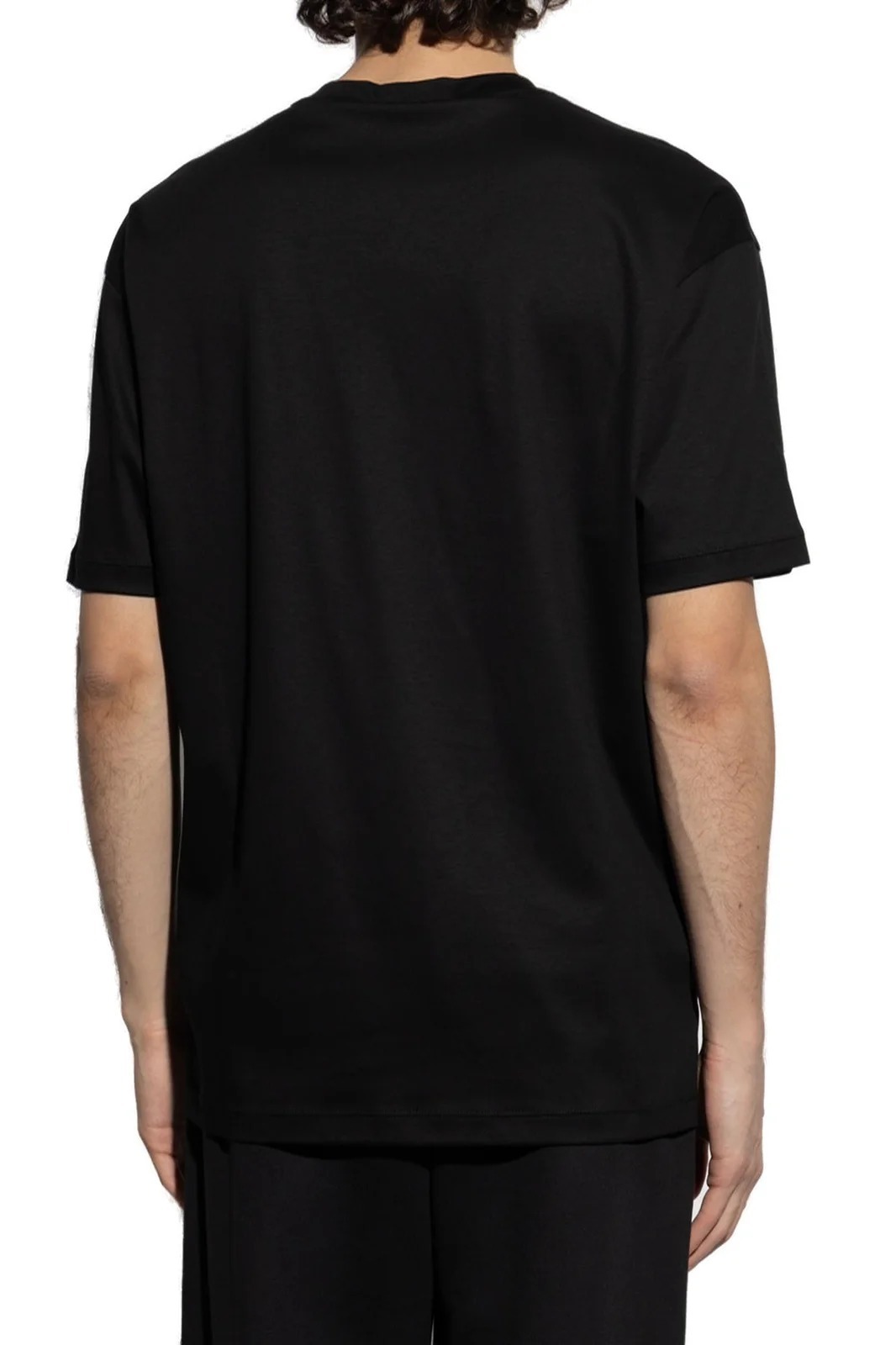 Giorgio Armani お洒落 インターロック コットン Tシャツ Giorgio Armani お洒落 インターロック コットン Tシャツ