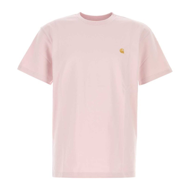 Tシャツ・カットソー Carhartt Pastel pink cotton S/S Chase t-shirt