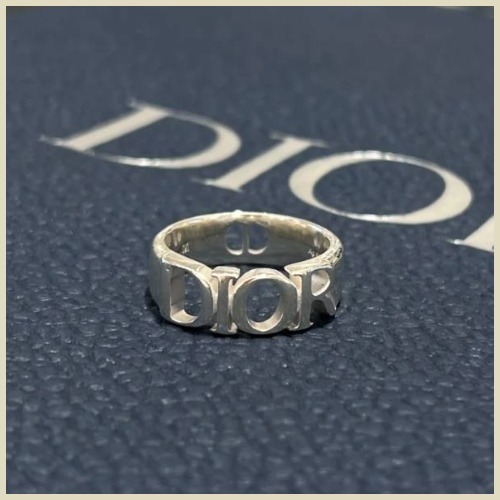 【Dior】おしゃれかっこいい☆指輪 リング シンプル Letters