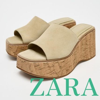 ウェッジ ZARA(ザラ) 靴・シューズ(レディース) - 海外通販のBUYMA