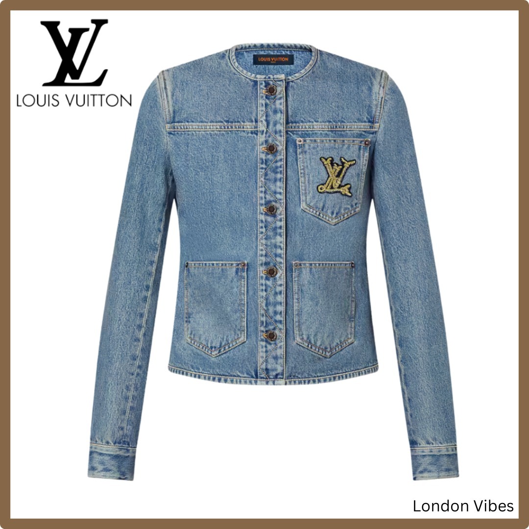 お洒落デニム♪ Louis Vuitton デニムジャケット
