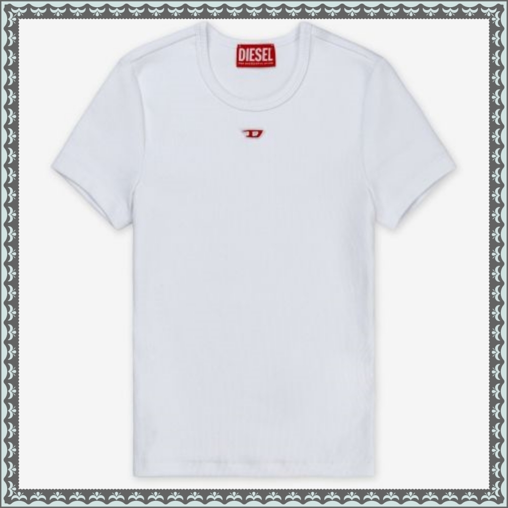 ★DIESEL★ T Elle Long D T-shirt White A149610EJAI100 A14961