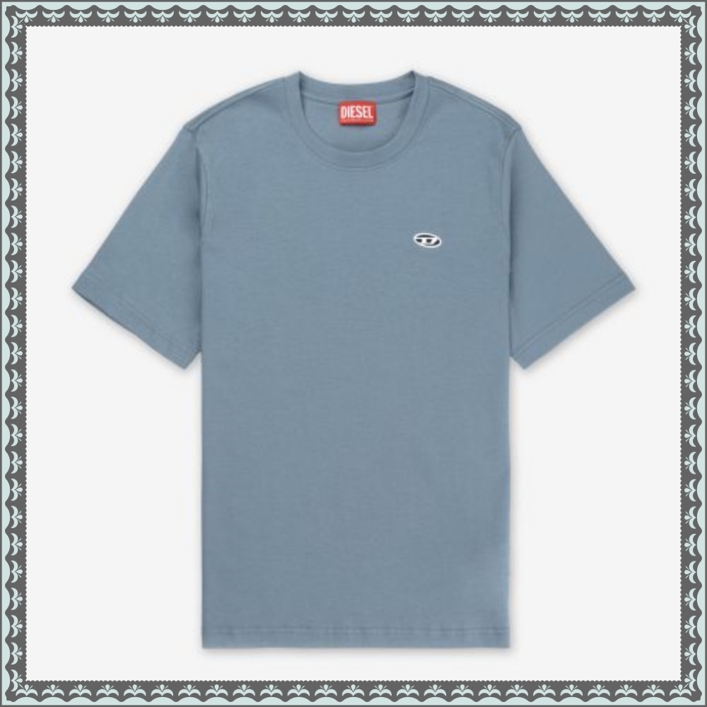 ★DIESEL★ T-Adjust DVPJ T-shirt Teal Blue A150560AIJU89M A1