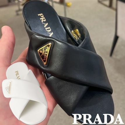 スライド PRADA(プラダ) サンダル・ミュール(レディース) - 海外