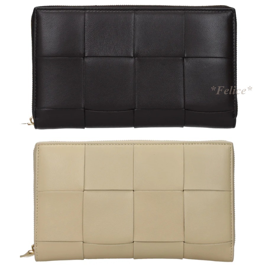 BOTTEGA VENETA カセット ジップアラウンドウォレット