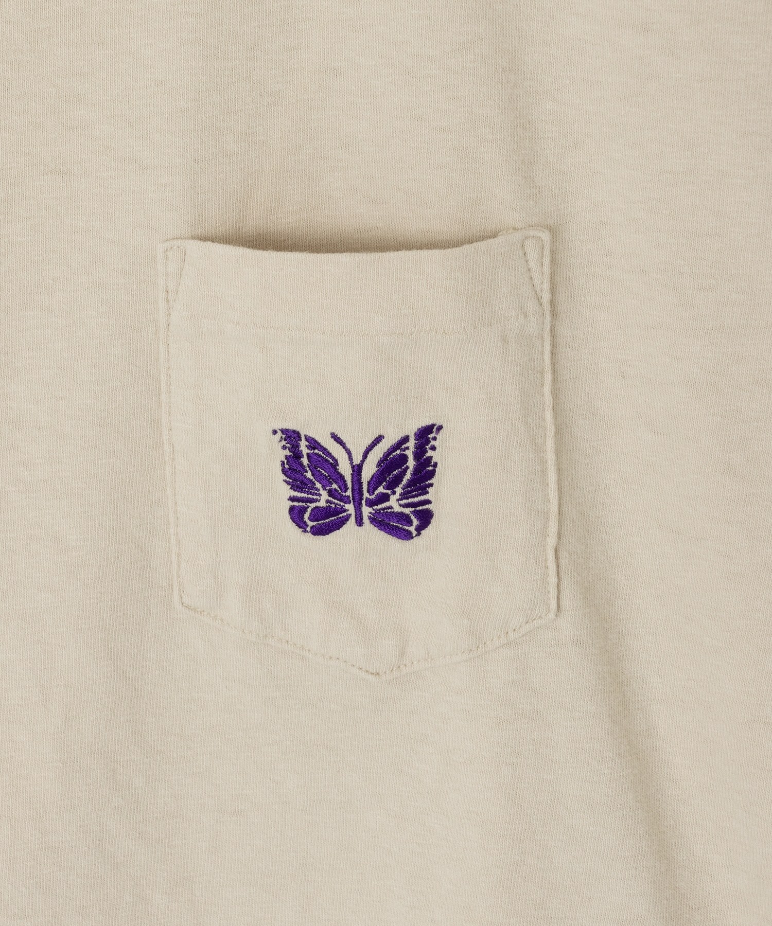 BTS愛用《NEEDLES》コットン 胸ポケット S/S TEE.