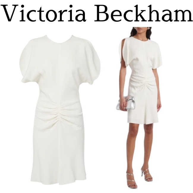 【Victoria Beckham】ギャザーミニドレス
