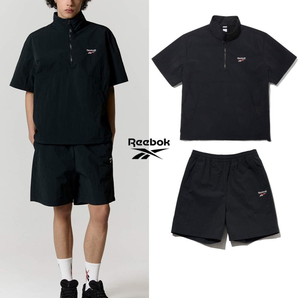 【REEBOK】 SETUP ★ S/S Anorak & Woven Shorts ★セットアップ