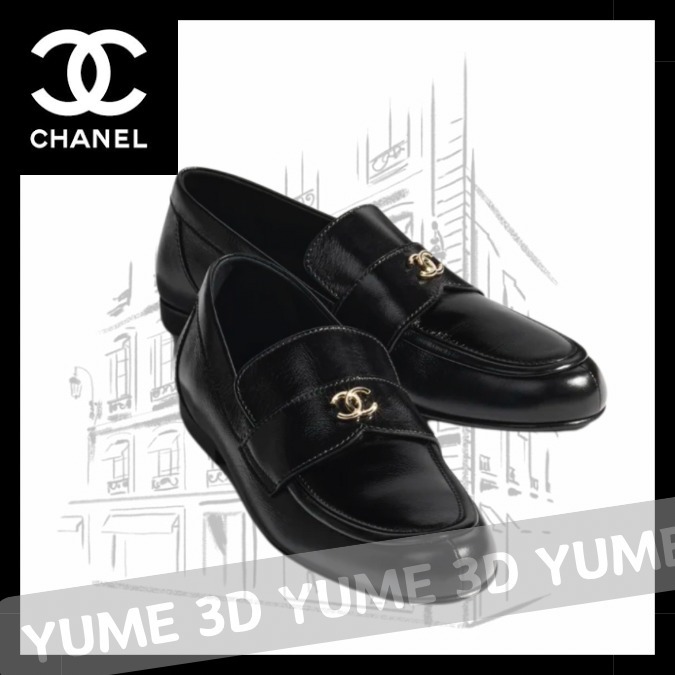 CHANEL♡ローファー♡エレガントなブラック♡