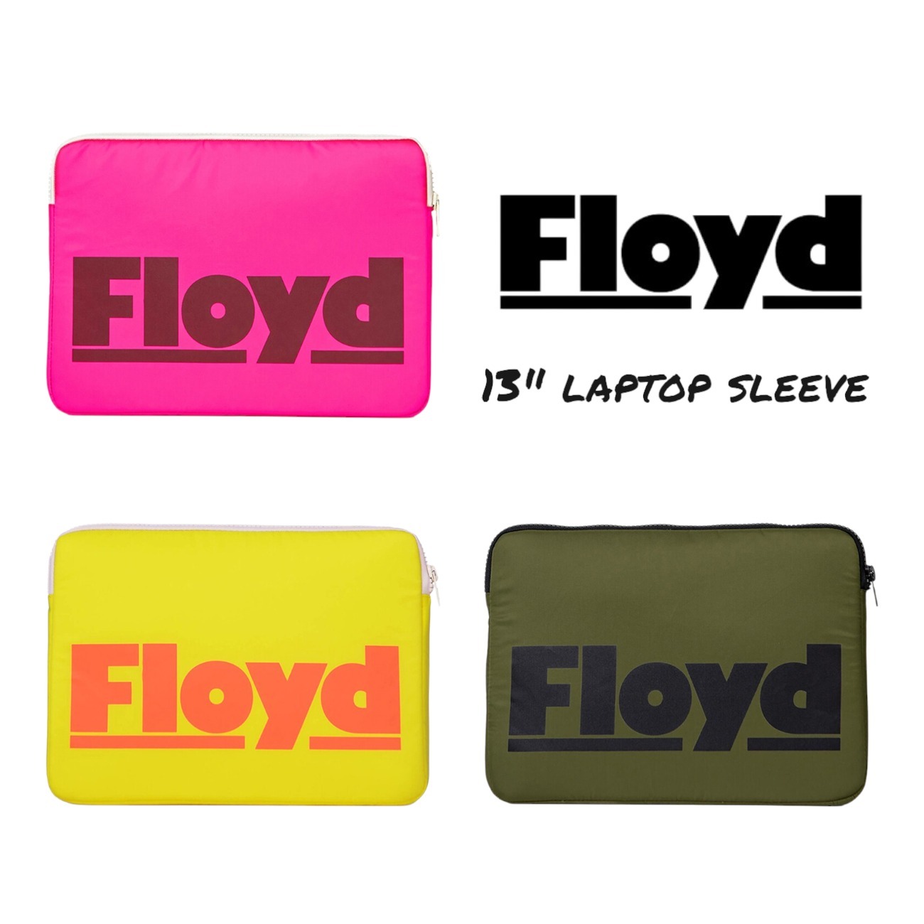 ★FLOYD★ 13” ラップトップスリーブ 3 Colors 関税・送料込み