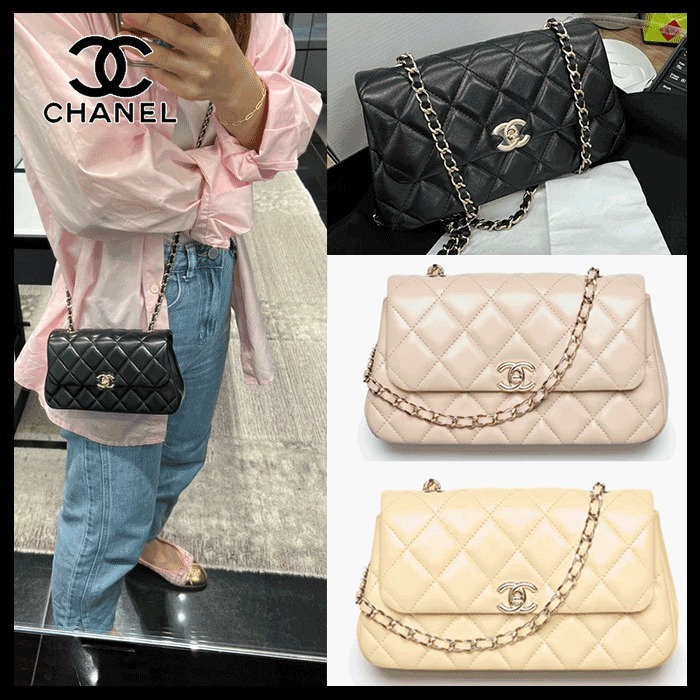 【かわいいフォルム☆定番人気☆】CHANEL ショルダーバッグ