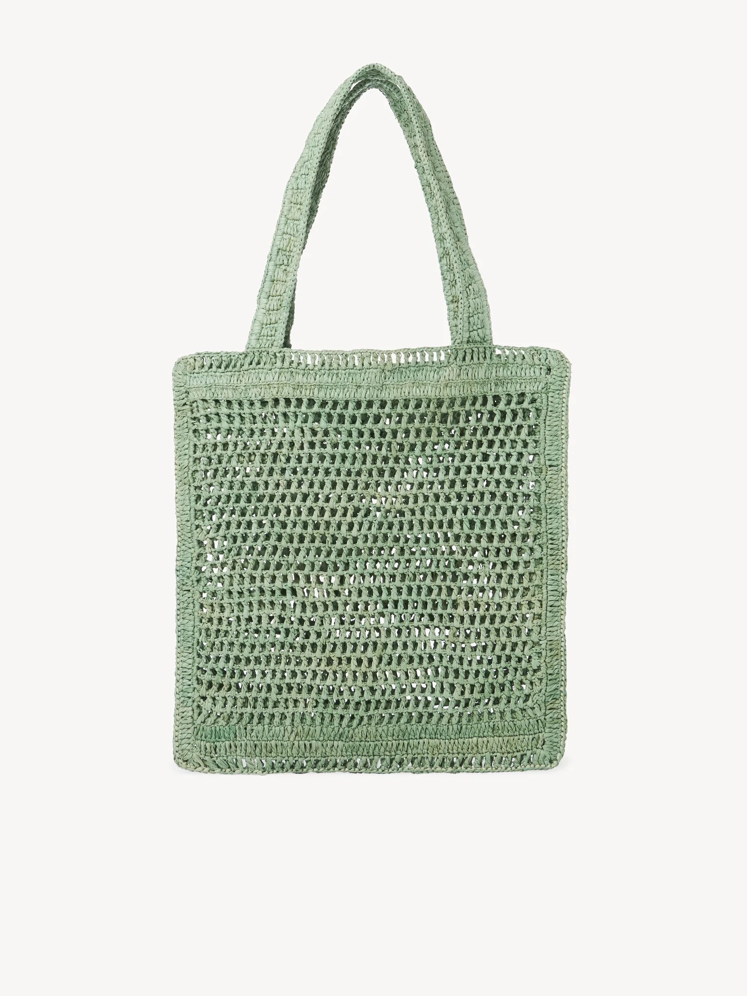 関税送料込み】Chloe ラフィア製SUMMER BANANAトートバッグ
