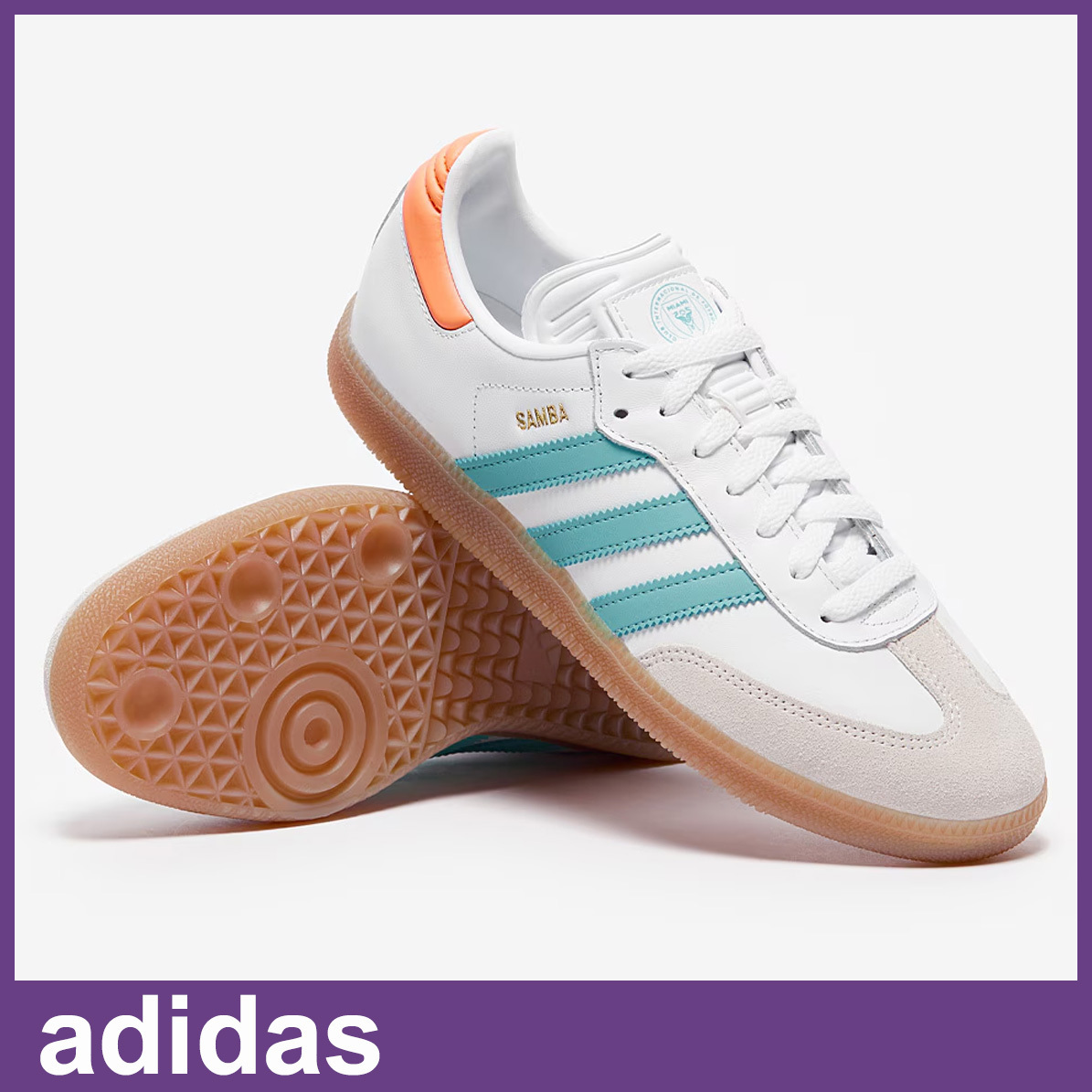 adidas☆adidas Samba×Inter Miami スニーカー【UK発】