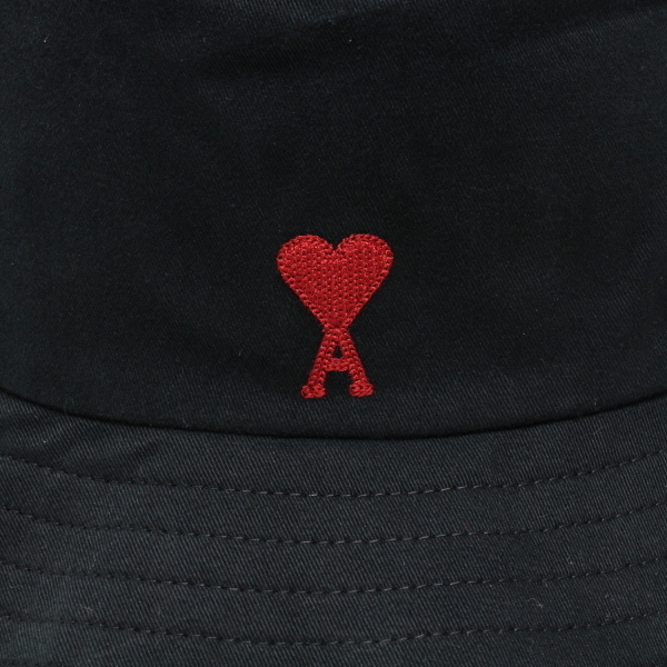 関税込＊送料無料 国内発送【AMI Paris】AmideCoeur バケットHAT AMI Alexandre Mattiussi ALEXANDRE MATTIUSSI アミ パリス 帽子