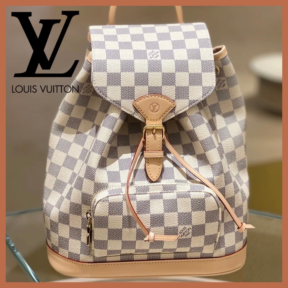 【桜色ライニングが可愛い】Louis Vuitton モンスリPM