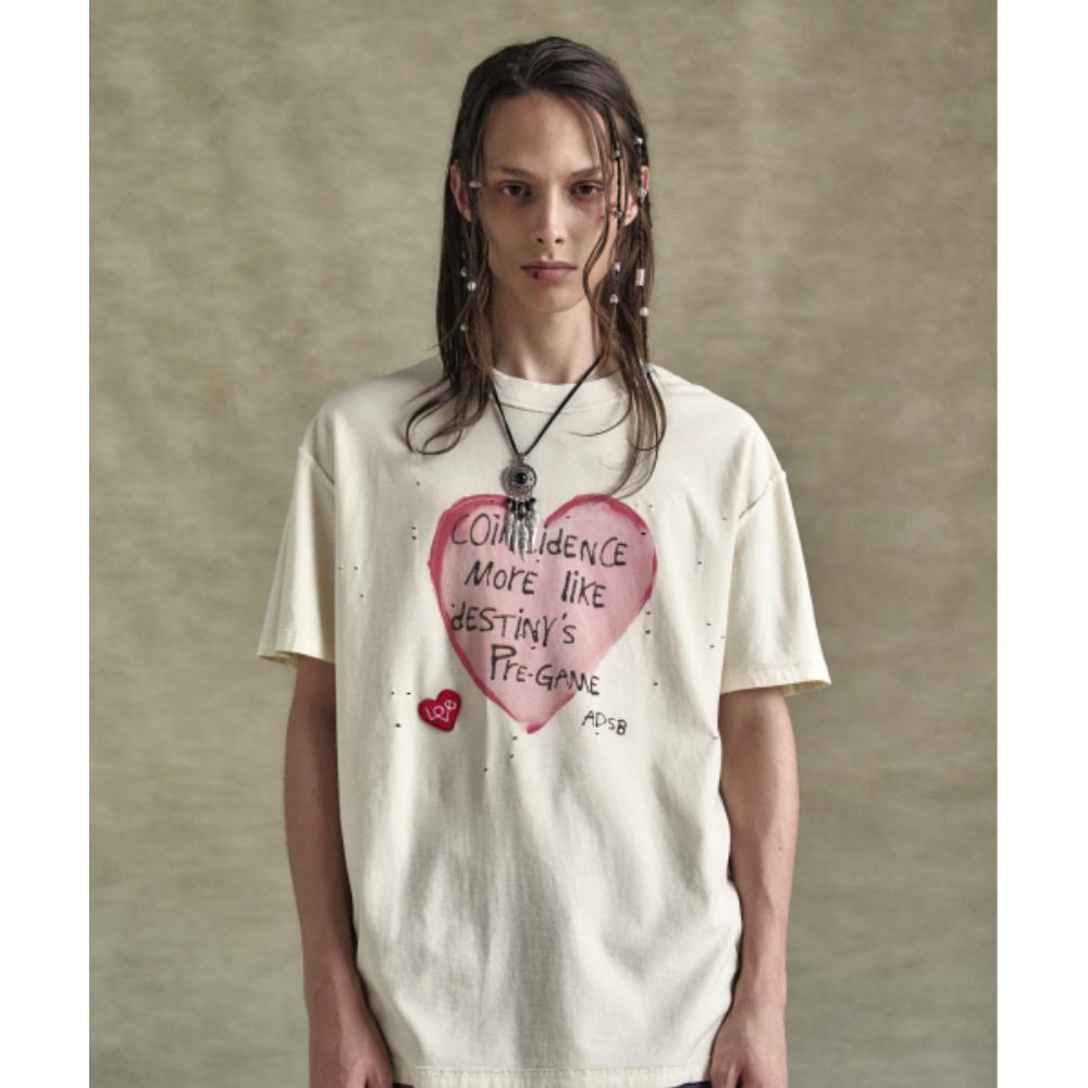 ■ANDERSSON BELL■ Unisex Heart Message T-Shirt
