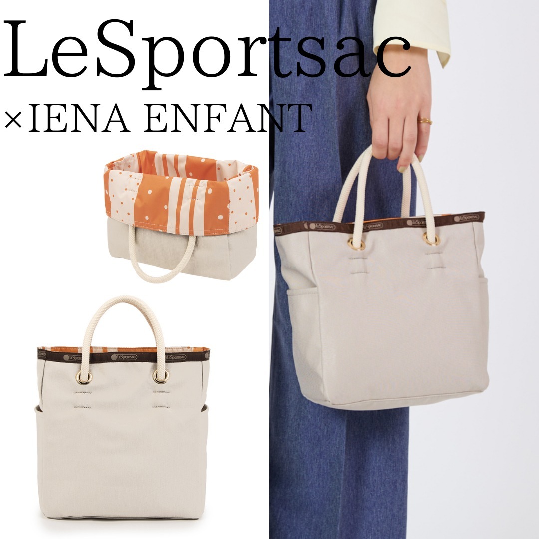 限定■LeSportsac■× IENA ENFANT MEDIUM 2 WAY TOTE