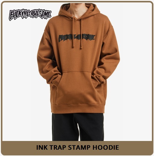 【FUCKING AWESOME】 INK TRAP STAMP HOODIE