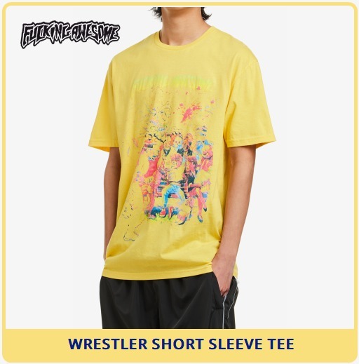 【FUCKING AWESOME】 WRESTLER SHORT SLEEVE TEE