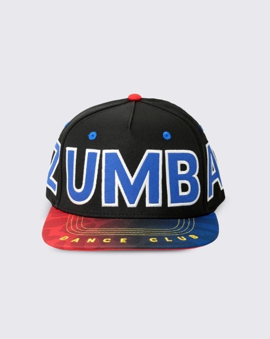 新作♪ズンバ Victory Flat Bill Snapback Hat - Black