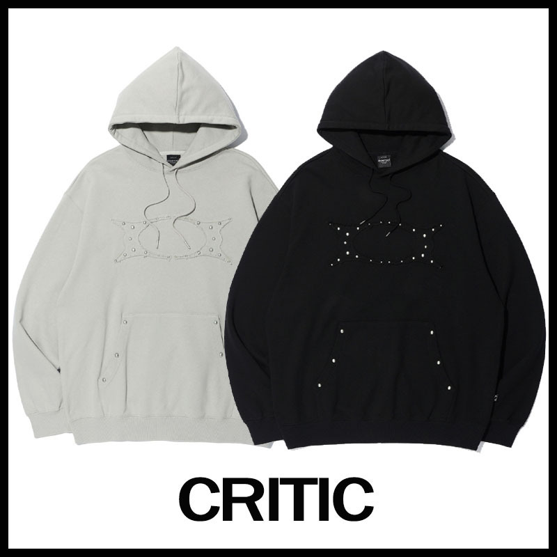 【CRITIC】WORMHOLE STUD HOODIE
