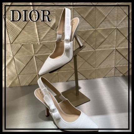 リボンパンプス 21.5cm Dior(ディオール) パンプス(レディース