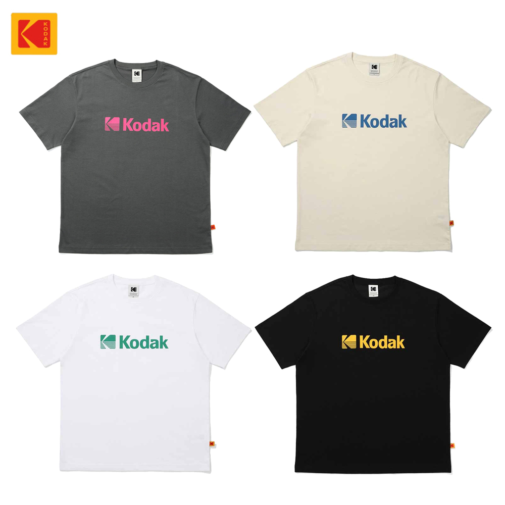 KODAK★大人気★ビックロゴアスキン半袖Tシャツ♪